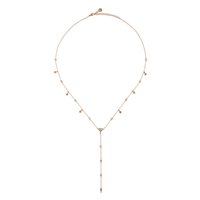 Collana Rue des Mille Donna Stardust Double in Argento Zirconia GRZ-BO ROS - GRZ-BO ROS
